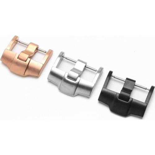 New Hot Sale 20mm 22mm 24mm stainless steel buckle for AP Silicone Strap Watchband For Watch free shipping