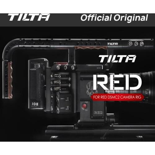 TILTA RED DSMC2 RIG ESR-T02-C FOR RED RAVEN/RED WEAPON/RED SCARLET-W 15mm Cage Power Supply System top hand baseplate SDI input