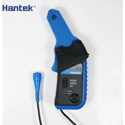 Hantek CC-65 AC/DC Current Clamp Meter for Digital Oscilloscope 20KHz 1mV/10mA 65A with BNC Connector