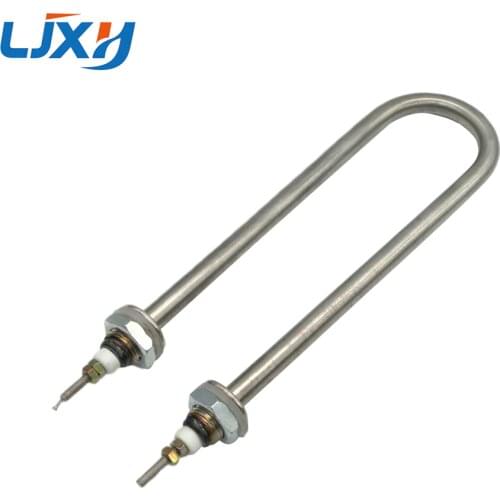 LJXH M18 Thread Tubular Heater Electric Water Heater Element for Kitchenware Appliances 304 Stainless Steel Single U 220V/380V