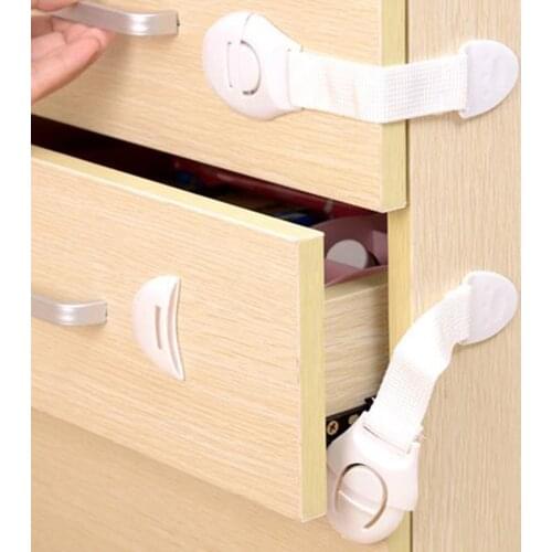 Baby infant Safety Lock Corner Cabinet Drawer Padlock Protection Children Security Door Safety Lock
