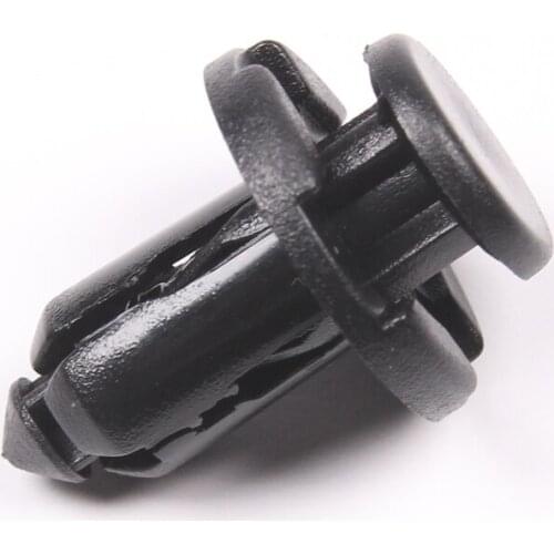 100Pcs 10mm Hole Interior Trim Panel Car Bumper Hood Fender Retainer Fastener Rivets Clip For XV Forester Legacy Outback Impreza