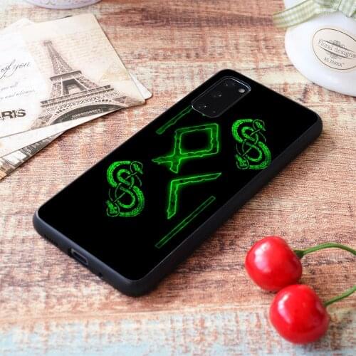For Samsung Galaxy Loki Norse Symbols Soft TPU border Samsung Galaxy Case