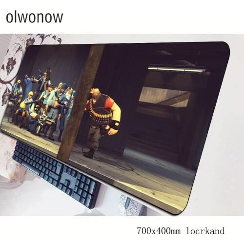 Team fortress 2 mouse pad Domineering Computer mat 70x40cm gaming mousepad large Birthday padmouse keyboard games pc gamer desk