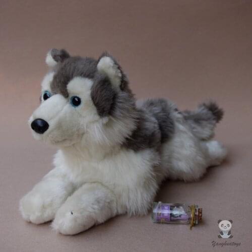Kawaii Plush Animals Toys Husky Doll ChildrenS Pillow Car Toy Accessories Birthday Gift