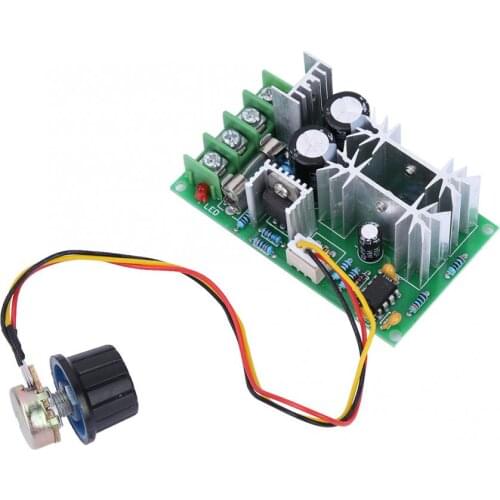 Motor Speed Controller 20A DC 9-60V Electric Motor Speed Controller Board PWM Motor Speed Regulator