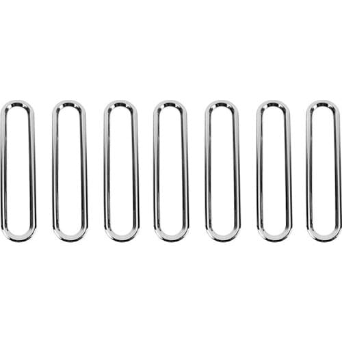 Engine Hood Air Inlet Vent Ring Cover Trim for Jeep Wrangler JK 2007-2017 Accessories Front Grill Mesh Inserts