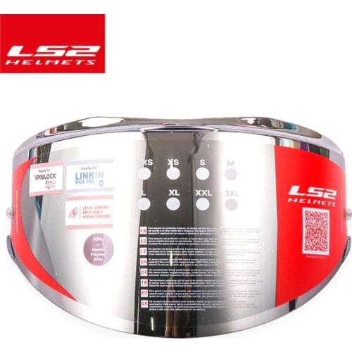 LS2 Valiant helmet visor suitable for ls2 ff399 helmets lens clear smoke rainbow silver replacement shield