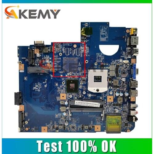 Akemy laptop Motherboard For ACER Aspire 5740 5740G HM55 Mainboard 48.4GD01.01M JV50-CP MB 09285-1M