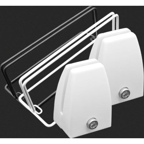 Stainless Steel Plastic Clamps Cable Clamp Office Desk Partition Bracket Clamp