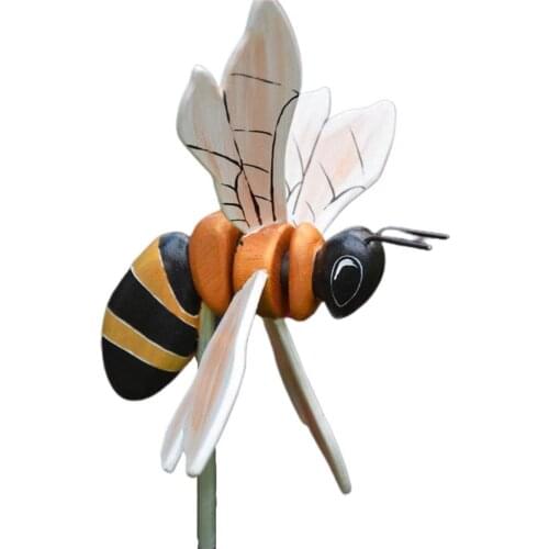 New Arrival Garden Windmill Clown Pinwheel Ornaments Yard Statue Lively Clown Sculpture for Garden Terrace Farmhouse Decor