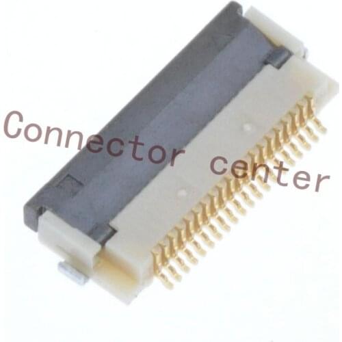 Original FPC/FFC ZIF Connector Hirose HRS 0.5mm Pitch 20Pin 2.0mm Height Single Side Front Flip FH12-20S-0.5SH
