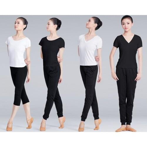 Adult V Neck Dance Sports Jogging Set Training Clothing Set Elastic Shirt Pants Women Sports Yoga Pilates Gym Sportswear