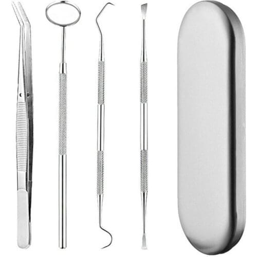 Dentist Tools Oral Care Tool Set Stainless Steel Dentist Appliances Dentist Calculus Remover Tooth Cleaning Tools
