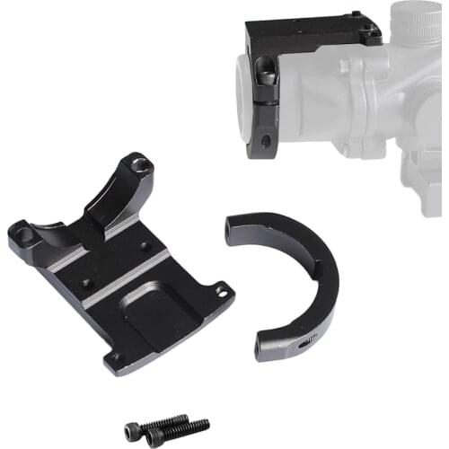 Tactical Ruggedized Miniature RMR Red Dot Reflex Sight Mount Accessories for 1x32 4x32 ACOG Scope