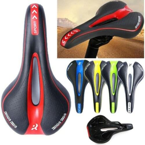5 Colors Extra Soft Bicycle Saddle Cycling Road Mountain Bike Shockproof Seat Bicycle Accessories