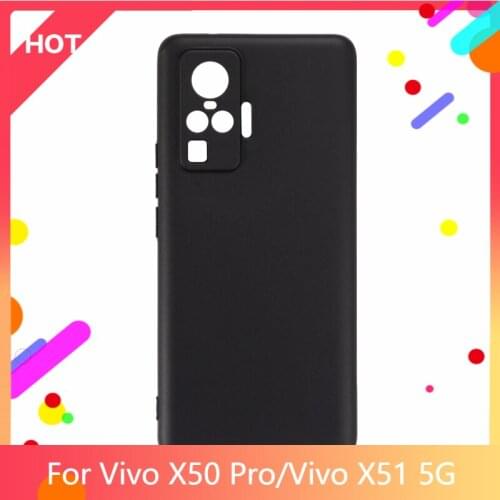 X50 Pro Case Matte Soft Silicone TPU Back Cover For Vivo X51 5G Phone Case Slim shockproof