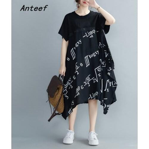 Short sleeve cotton vintage dresses for women casual loose midi woman summer dress elegant clothes 2021 sundress