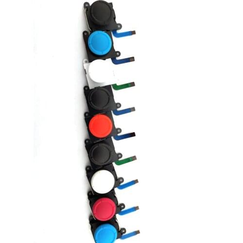1pcs 3D analog joystick Sticks sensor replacement for Nintend Switch NS for Joy-Con controller parts Repair Black