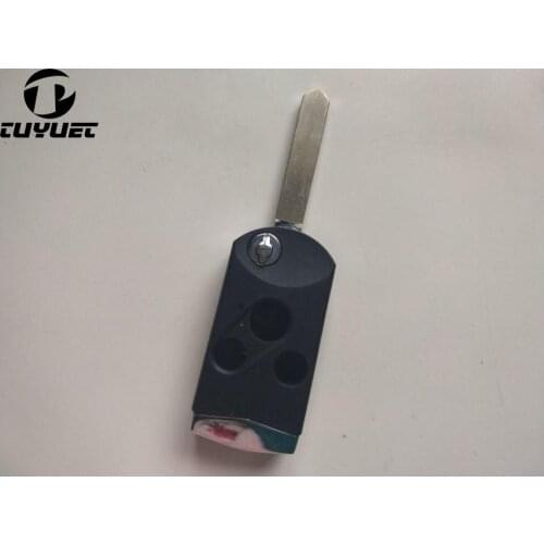 3 Buttons Modified Flip Remote Key Shell for Honda Accord Civic CITY SPIRIOR