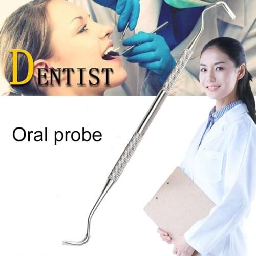 4Pcs/Set Teeth Deep Cleaning Tool Stainless Steel Picks Scaler Scraper Mirror Oral Hygiene MPwell