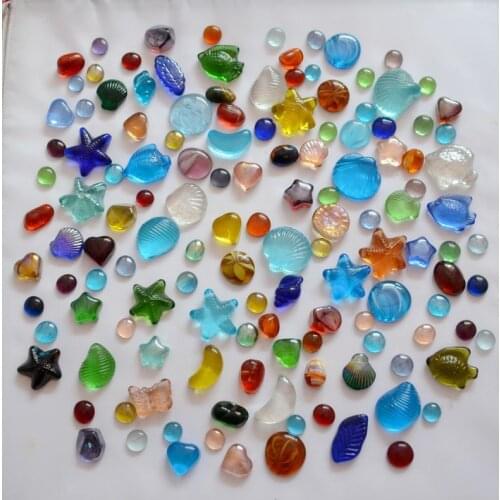 500g glass ball solid color glass console game pinball machine cattle small marbles pat music parent-child machine beads
