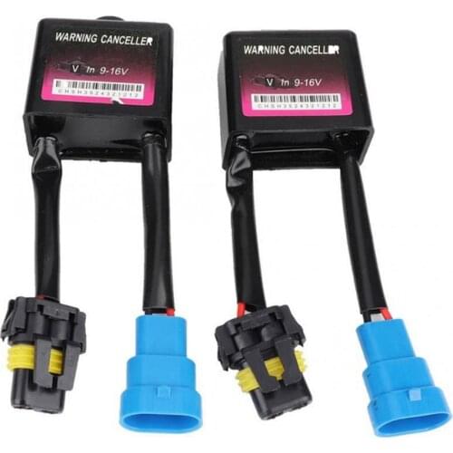1pair Car Error Warning Canceller Xenon Hid Kit H1 H3 H4 H7 H8 H11 H13 9004 9005 9006 Canbus Capacitors Computer Decoder