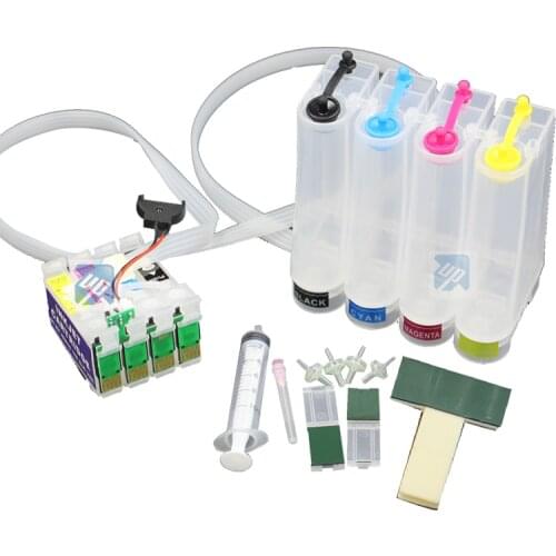 CISS CIS ink system for epson workforce 7610 7620 3620 3640 WF3620 WF-3640 WF-7610 WF-7620 printer T2521 252 XL with ARC chip