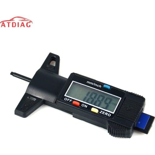 Digital Tire Tread Depth Gauge Meter Measurer for Cars Trucks and SUV 0-25.4mm