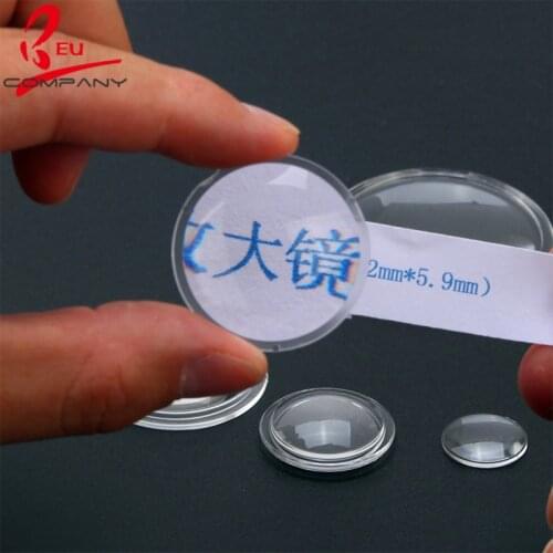 Diameter 32mm Plano-Convex Lenses With Focal Length 50 mm PMMA Lenses