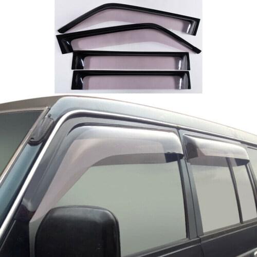 For Mitsubishi Pajero V31 V32 33 W/PAJERO High quality Window Visor Sun Rain Vent Guard Shade