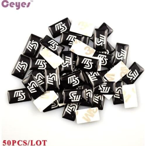 Auto Car Styling Steering Wheel Epoxy Case For MS Mazda Speed Logo Atenza CX5 8239C 8229 Car Sticker National Emblems 50pcs/Set