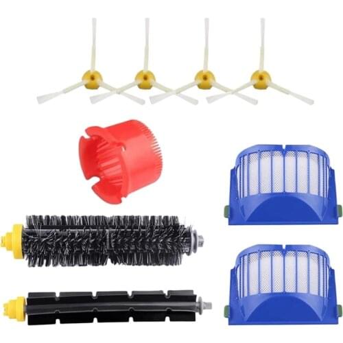Hepa Filter Brush Replacement Kit Compatible Vacuum Cleaner for IRobot Roomba 600 620 630 650 660 Series Accessory 9Pcs