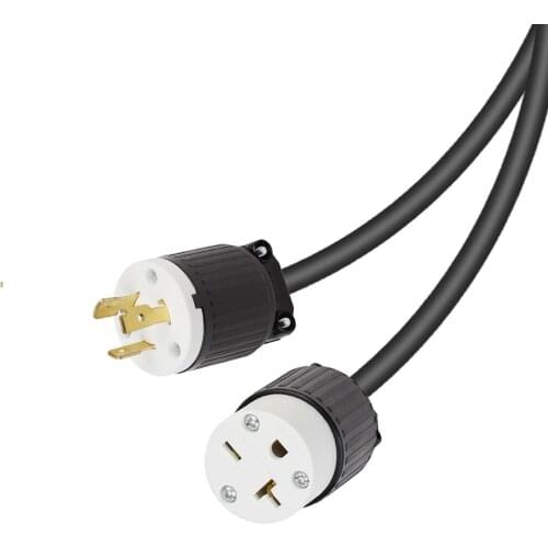 JORINDO NEMA L6-20P to 6-20R American standard industrial power extension cord,20A