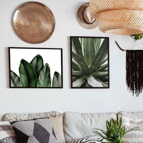 Monstera Deliciosa Poster Sunflower Canvas Painting Nordic Wall Art Print Modern Picture For Living Room On The Wall Home Decor