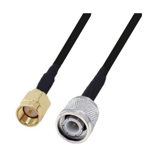 RG174 Cable SMA Male to TNC Male Extension Coax Jumper Pigtail WIFI Router Antenna RF Coaxial Cable