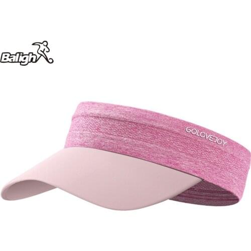 Balight Summer Breathable Air Sun Hat Men Women Adjustable Visor UV Protection Top Empty Solid Tennis Golf Running Sunscreen Cap