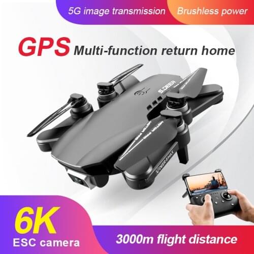 LU8 MAX Drone With 6K Dual HD Camera 5G GPS Brushless Motor Professional Foldable Quadcopter Distance 2KM Rc Helicopter RC Toys