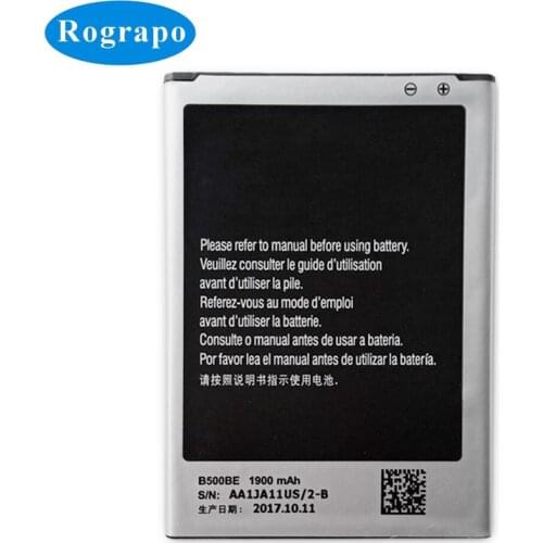 New 1900mAh B500AE B500BE B50Replacement Battery For Samsung Galaxy S4 Mini GT-i9190 i9192 i9198 i9195 Full Bateria Accumulator