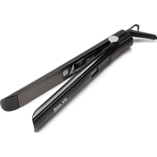 Negative Ion Infrared Crystal Bling LCD Hair Straightener Curler Hair Flat Iron