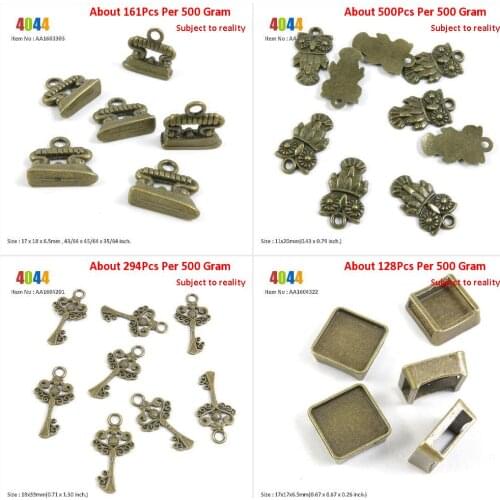 Jewelry Making Charms Wholesale Suppliers Flatiron Iron Owl Key of Love Square Loose Beads