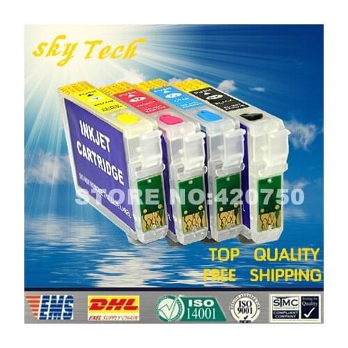 Empty Refillable Cartridges For T0881- T0884 suit for CX4400 CX4450 CX7400 CX7450 NX305 NX400 NX415 NX510 etc , With ARC Chips
