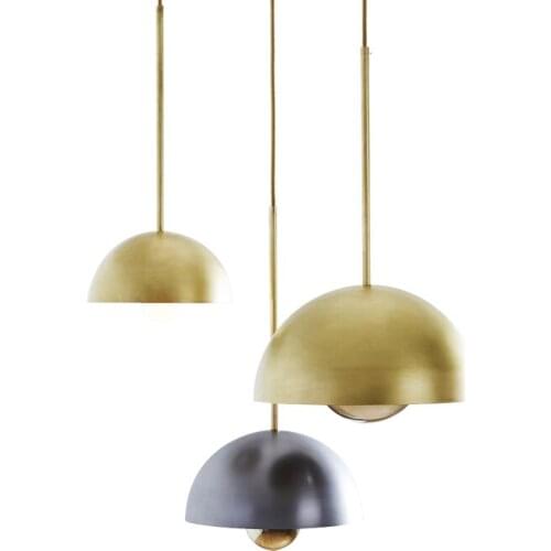 Restaurant chandelier three single lamp table lamp creative single head bar lamp single tea shop chandelier Nordic wind lamps