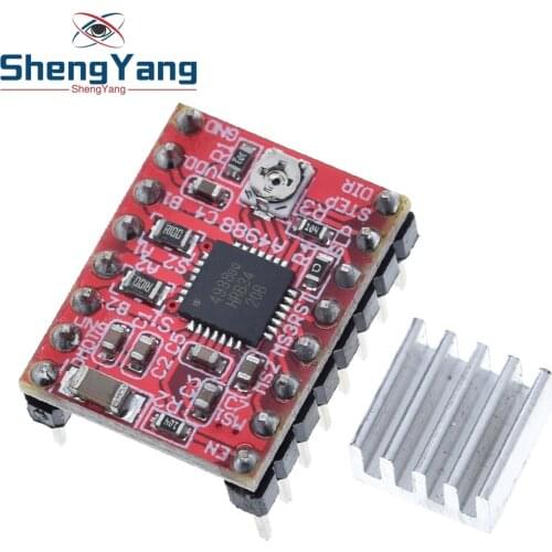 1pcs Stepper Driver A4988 Stepper Motor Driver Module Dropshipping color:Red