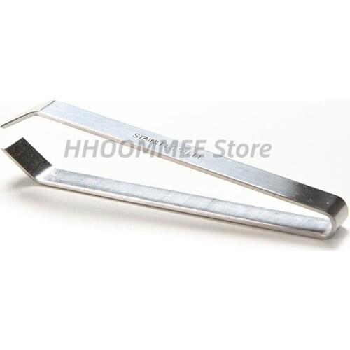 1pc Stainless Steel Fish Bone Tweezers Remover Pincer Puller Tongs Pick-Up Seafood Tool Crafts