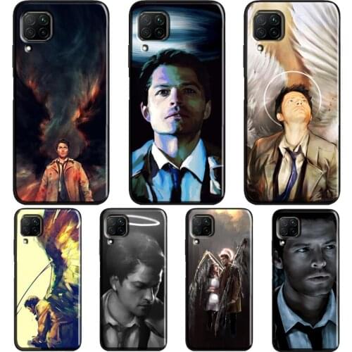 Supernatural Castiel Case For Huawei P40 P30 P20 Mate 20 Lite P Smart Z 2019 2021 Nova 5T Honor 20 Pro 9X 8X