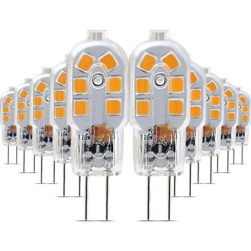 10PCS G4 LED Bulb 3W Corn Light Bulb AC 220V DC 12V LED Lamp SMD2835 Spotlight Chandelier Lighting Replace 20w 30w Halogen Lamp