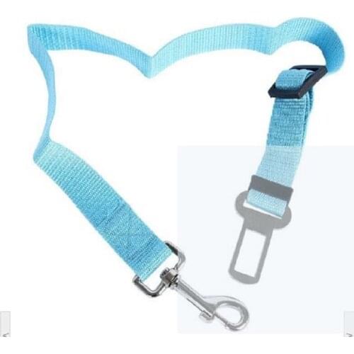 JOYLIVE Car Seat Pet Belt Rope Reflective Dog Leash Lead Safety Leash Dog Seat Leash Nylon Elastic Dog Collar Belt