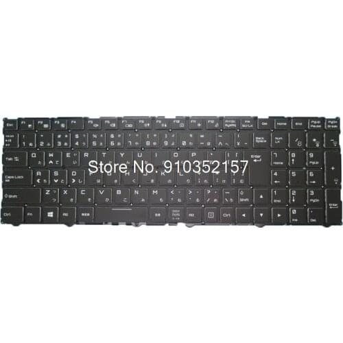 NO Frame Japanese JP Backlit Keyboard For CLEVO N870HJ1 N870HK1 N855EJ1 N855EK1 N857EK1 N850HP6 N857HP6 P957HP3 P957HP6 P950HR