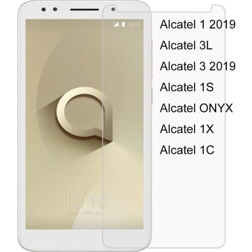 Tempered Glass For Alcatel 1 5033 1C 5009 1X 5059 3 5052 5 5086 3X 5080 3V 5099 3C 5026 1 1C 2019 Screen Protector Film